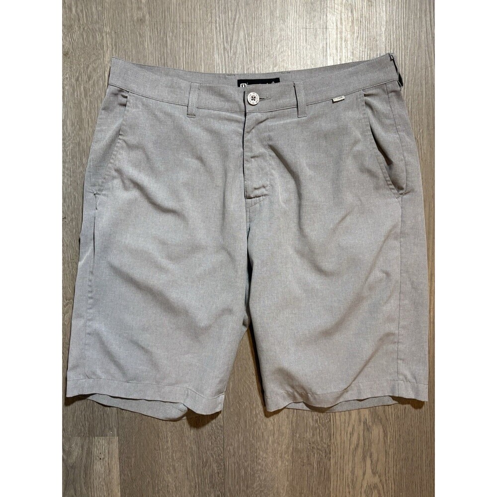 Travis Matthew Beck Shorts Gray Heathered  Mens 32 Proceed With Caution